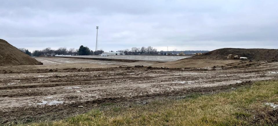 After a judge ordered LeVeck Commercial Construction & Development of Columbus in December to stop work on proposed warehouses on Worthington Road, the site was quiet the last week of December.