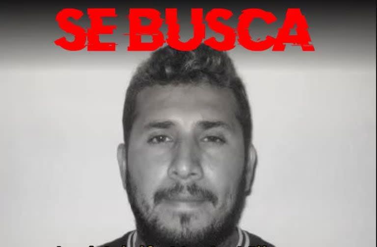 El cartel de búsqueda con una imagen de alias Fito