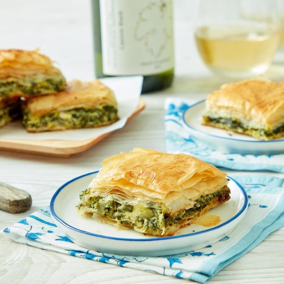 easter side dishes spanakopita