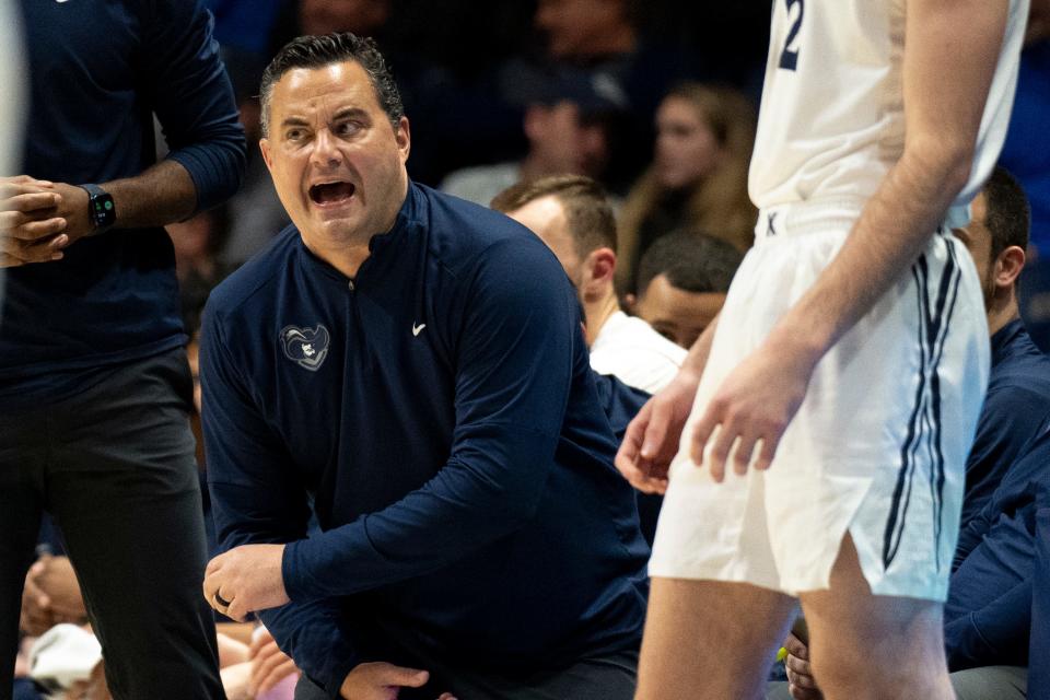 "Anytime you coach against his (Bob Huggins)  team, two things ‒ you're playing against a team that is just incredibly hard playing," Sean Miller said..