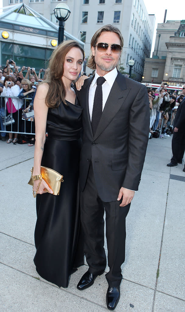 2011 Toronto Film Festival Angelina Jolie Brad Pitt