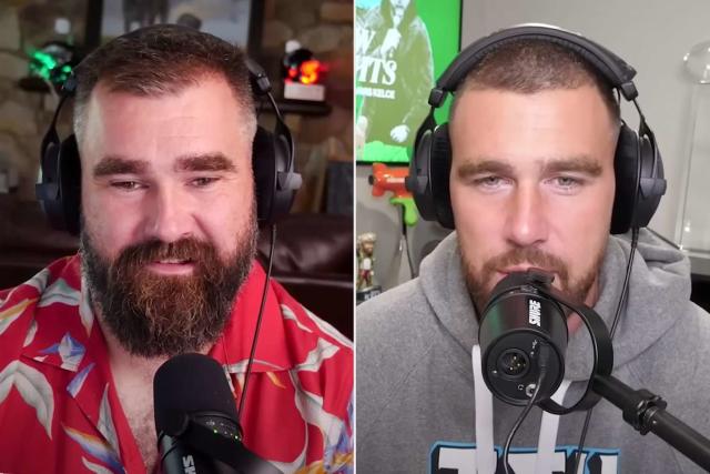 How Travis Kelce And Jason Kelce's New Heights Podcast Comes Together