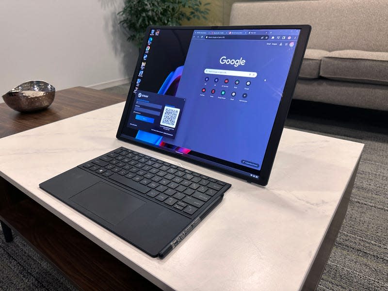 Despite HP’s claims this device could replace your laptop, tablet, and desktop, its certainly not powerful enough to eclipse even moderately priced versions of any of those products individually. - Photo: Kyle Barr / Gizmodo