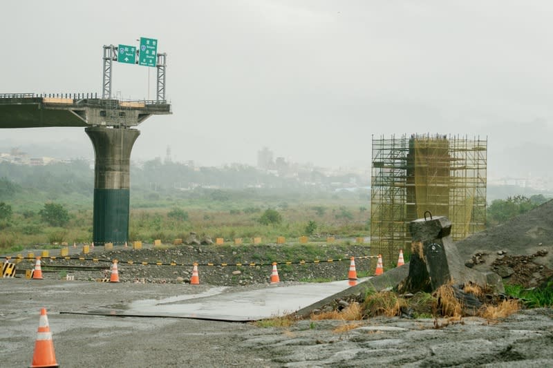 東勢豐原生活圈快速道路工程上軌道 「東勢-豐原生活圈快速道路」是在地居民期待已久 的交通要道，民國111年開工後，各項工程逐漸上軌 道。 （江啟臣辦公室提供） 中央社記者趙麗妍傳真  113年4月24日 