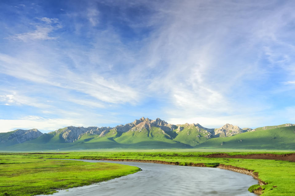 Scenery of the Tibetan Plateau