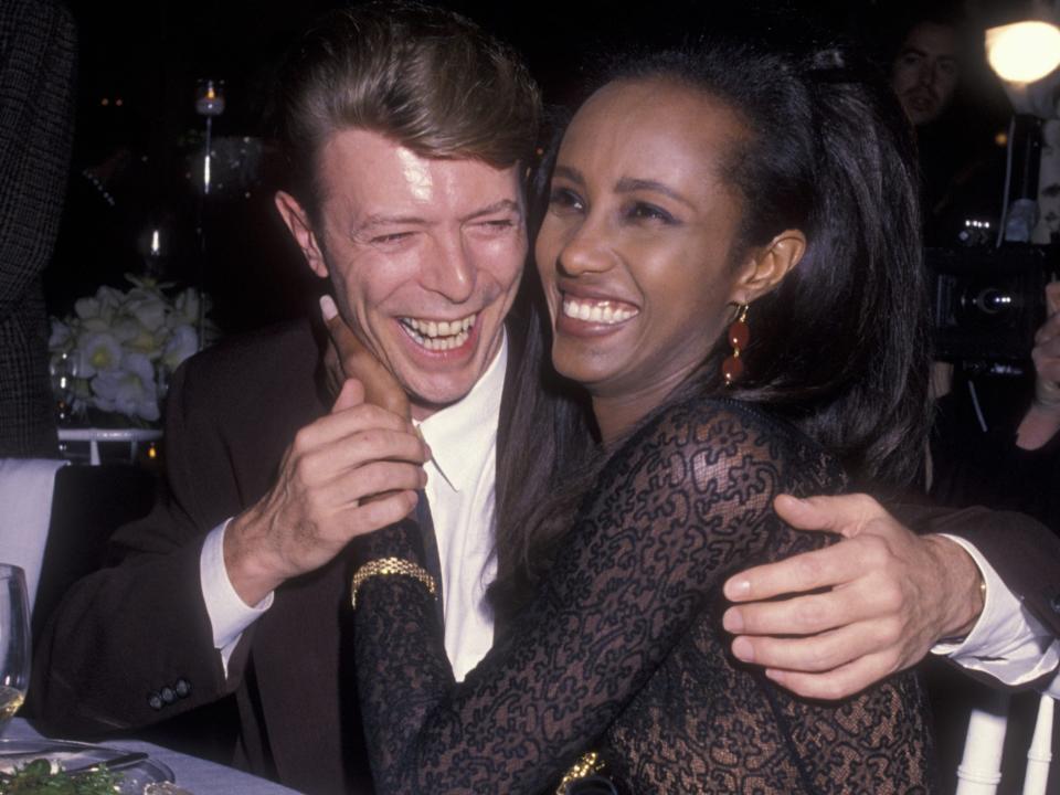 david bowie iman