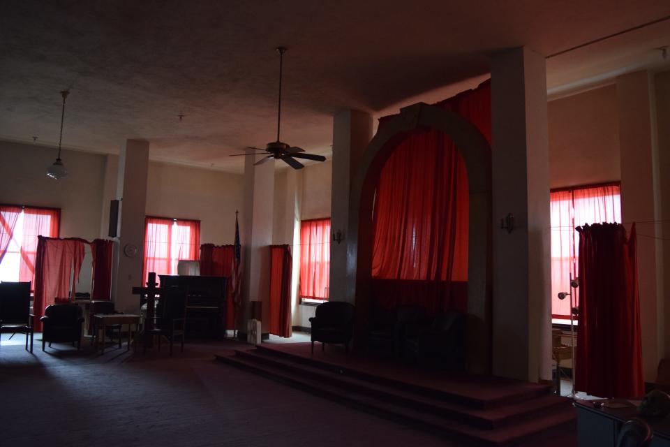One of the areas where Masons performed ceremonies on the sixth floor of The Temple in Salina has been the location of unexplained phenomena, such as the sound of knocking. This is one of several areas in the building where some people believe paranormal activity happens.