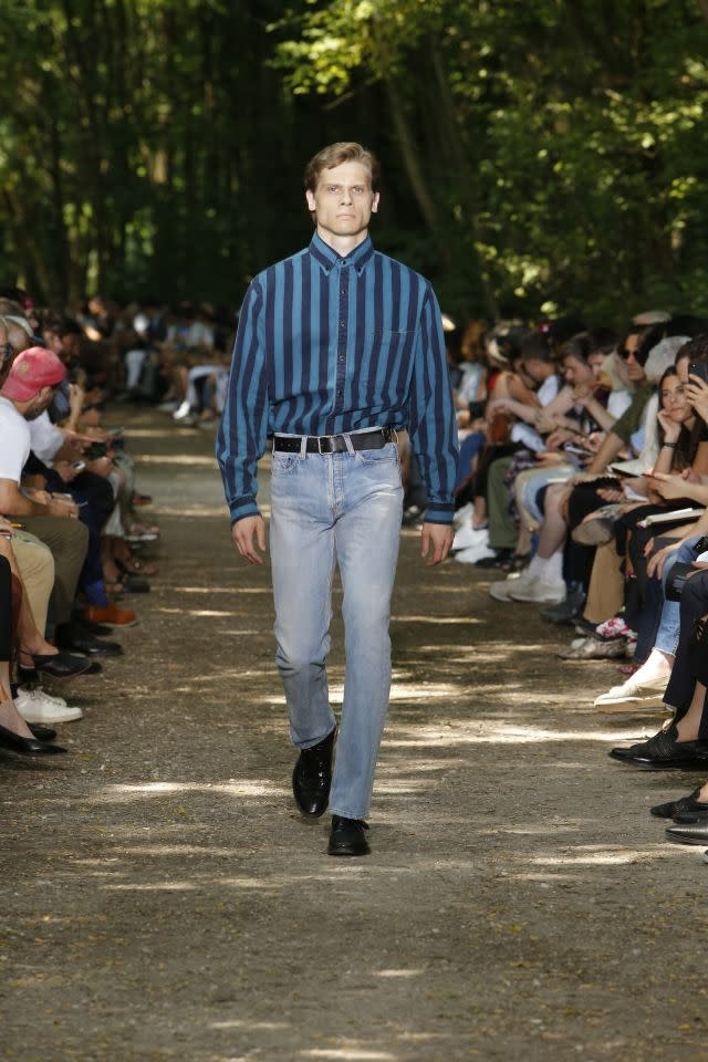 How to Try the Double-Belt Trend From Men's Fashion Week Spring 2018