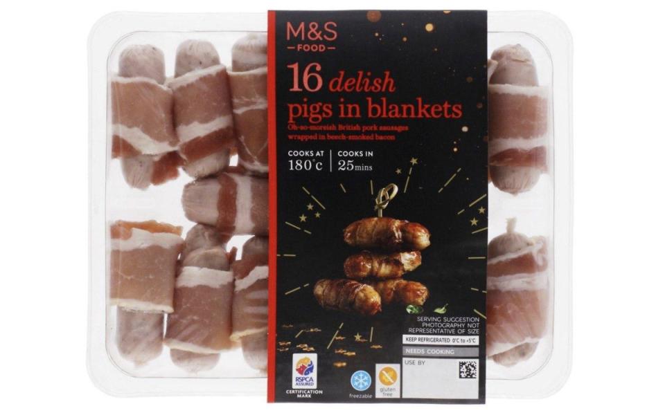 M&S pigs in blankets
