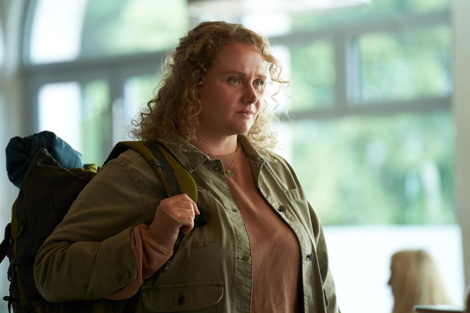 Danielle MacDonald in The Tourist S2. (Two Brothers Pictures/BBC)