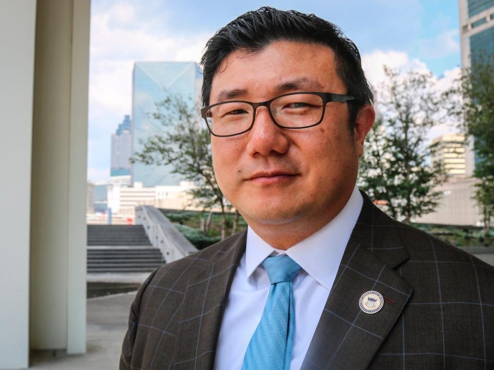 In this Aug. 13, 2019, file photo, U.S. Attorney Byung J. "BJay" Pak is seen following a news conference in Atlanta.