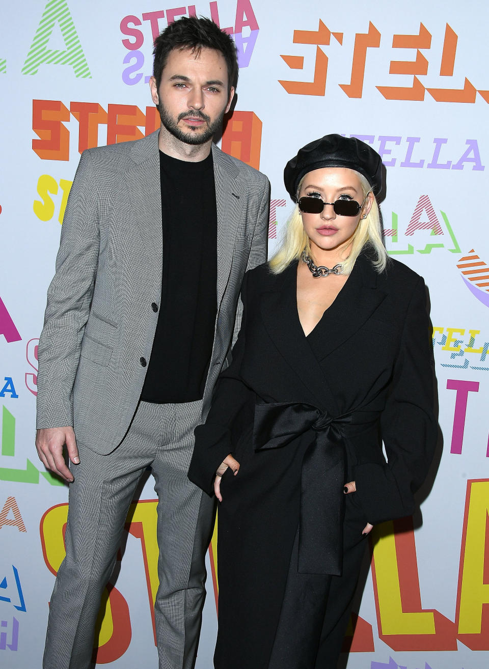 Christina Aguilera and Matt Rutler arrives at the Stella McCartney's Autumn 2018 Collection Launch