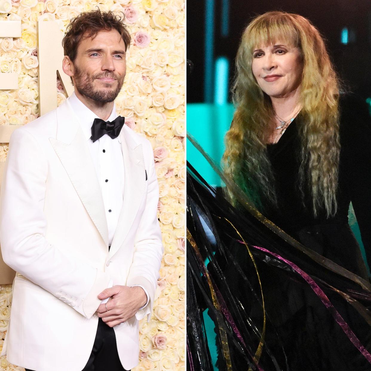 Daisy Jones & the Six Star Sam Claflin Feels Smug After Stevie Nicks Sent Him Flowers 879