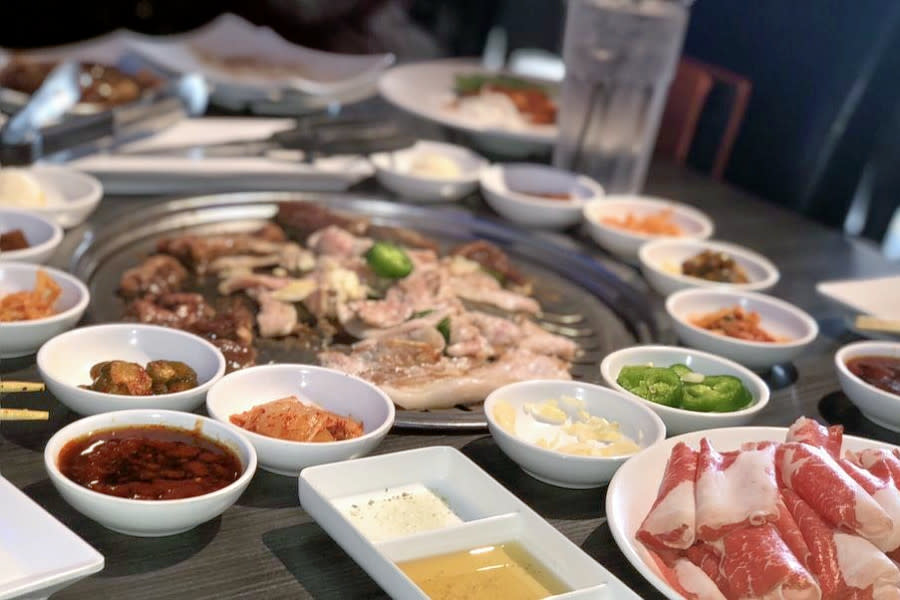 <b>Photo: Lori T./<a href="https://yelp.com/biz_photos/gen-korean-bbq-house-san-jose?utm_campaign=1af5991b-3412-4b30-8e6b-9931ecebffec%2Cb9986c8d-db60-4180-8b46-b1c0390cdb21&utm_medium=81024472-a80c-4266-a0e5-a3bf8775daa7" rel="nofollow noopener" target="_blank" data-ylk="slk:Yelp;elm:context_link;itc:0;sec:content-canvas" class="link ">Yelp</a></b>