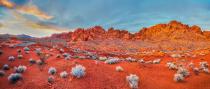 <p>It's easy to see why the Valley of Fire State Park, Nevada got its name, with its fiery landscape. </p>