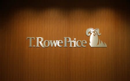 The logo of T. Rowe Price Group is pictured at its office in Tokyo, Japan, January 13, 2017. REUTERS/Toru Hanai
