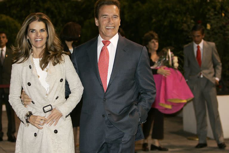 Arnold Schwarzenegger junto a Maria Shriver