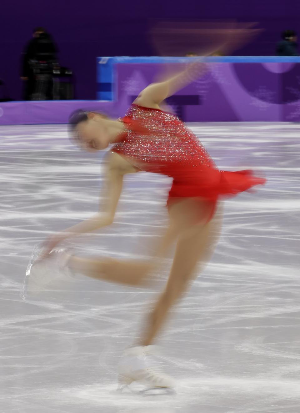 Mirai Nagasu’s epic triple axel routine