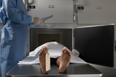 The process involves buying unclaimed corpses - Credit: Getty stock image