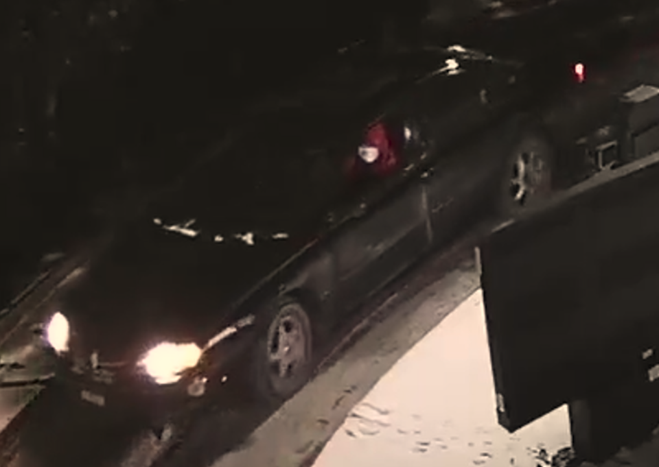 Milwaukee police released surveillance images from from Sunday's shooting that killed 16-year-old Niesha N. Harris-Brazell. Police described the suspect vehicle as a black four-door Chevrolet Impala with a sunroof and spoiler on the back.