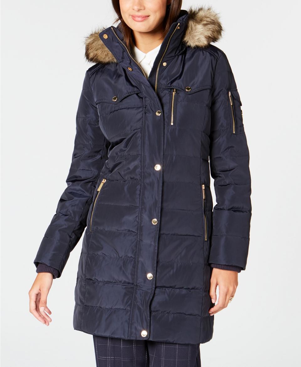 MICHAEL Michael Kors Puffer Coat. (Photo: Macy’s)