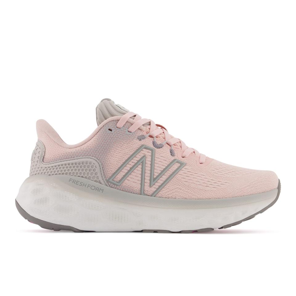 <p><strong>New Balance</strong></p><p>newbalance.com</p><p><strong>$165.00</strong></p><p><a href="https://go.redirectingat.com?id=74968X1596630&url=https%3A%2F%2Fwww.newbalance.com%2Fpd%2Ffresh-foam-more-v3%2FWMORV3-37595.html&sref=https%3A%2F%2Fwww.harpersbazaar.com%2Ffashion%2Ftrends%2Fg40367179%2Fbest-running-shoes-women%2F" rel="nofollow noopener" target="_blank" data-ylk="slk:Shop Now;elm:context_link;itc:0;sec:content-canvas" class="link ">Shop Now</a></p><p>This New Balance style has the most foam ever included in one of its running shoes and a wider-than-average base—meaning you'll get extra cushioning across your entire foot. It also comes up to size 13—which isn't as common as you'd think. </p>
