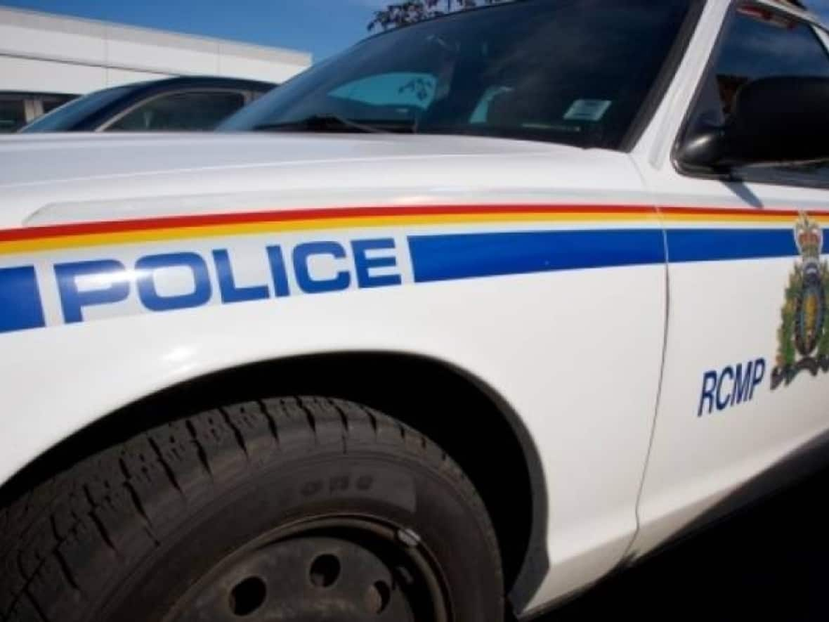 RCMP say a man died after being hit by a vehicle outside of Mr. T's Liquor Store in Northside, Sask., a hamlet about 165 kilometres northeast of Saskatoon, on Tuesday. (CBC - image credit)