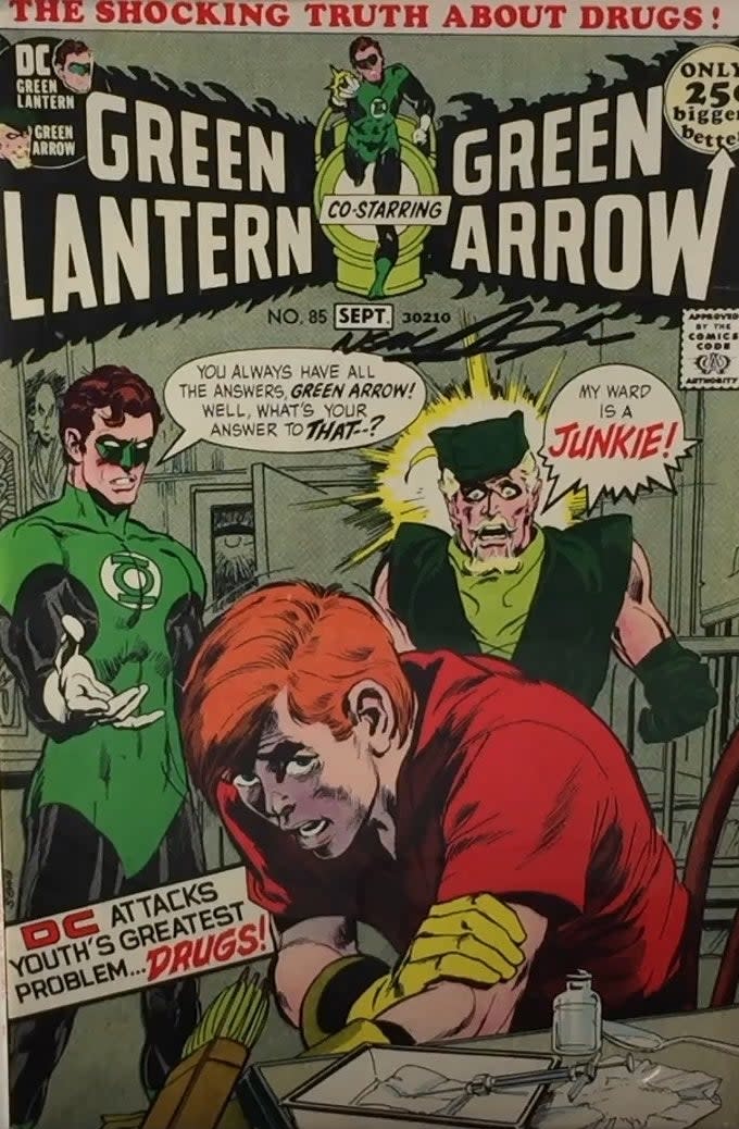 The cover of "Green Lantern #85" (1971)