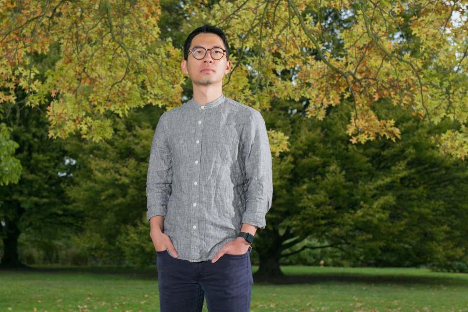 Nathan Law fled Hong Kong for London this summer (Matt Writtle)