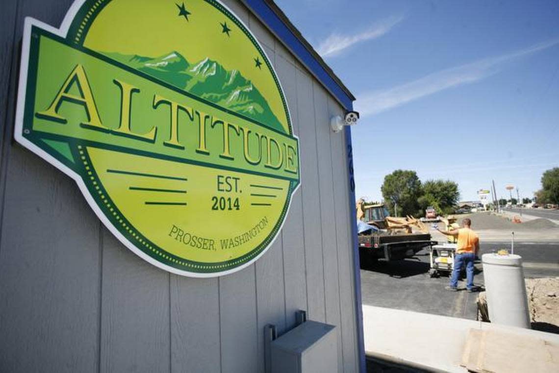 Prosser’s Altitude remains the area’s only retail marijuana store inside a city limits.