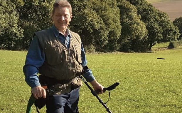 Tony Asquith has been a metal detectorist for more than 45 years