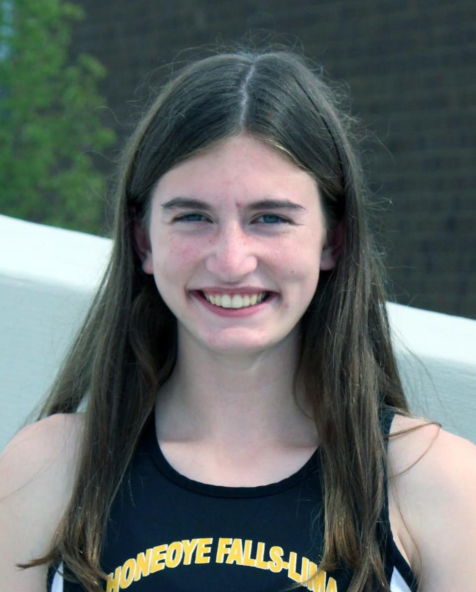 Honeoye Falls-Lima steeplechaser Ann Brennan made good on the notion that she was the one to beat in the Division 2 2,000-meter steeplechase.
