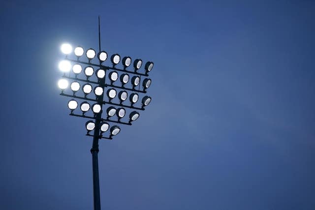 Football floodlights