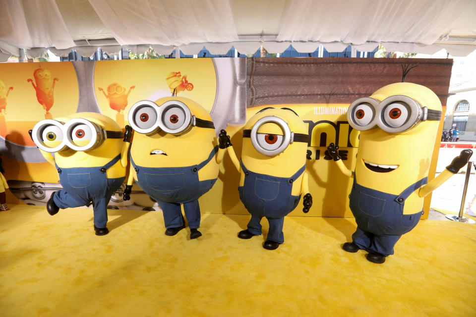 Die Animationsfiguren Minions sind immer gut für ein Kunstwerk (Symbolbild: Getty Images)  