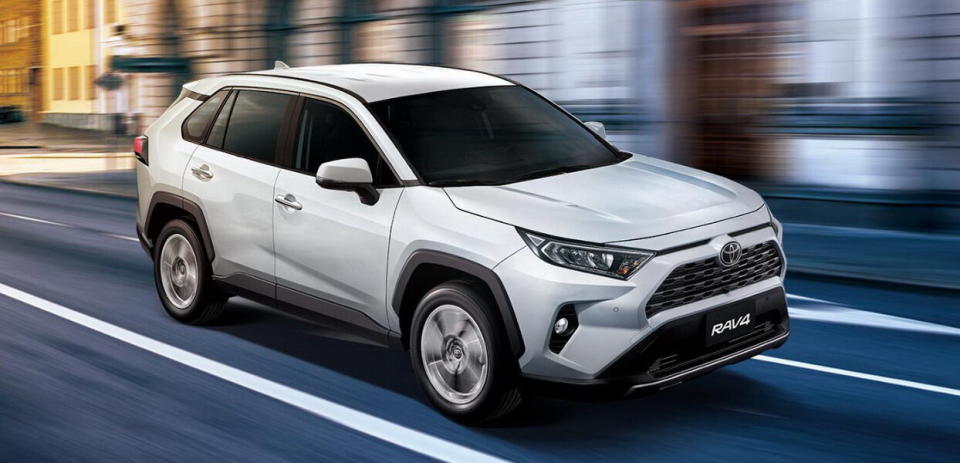 圖 / 本月進口休旅車由Toyota RAV4一支獨秀，上個月賣出2,661輛成績已夠誇張，本月再上一層樓創下2,820輛成績。