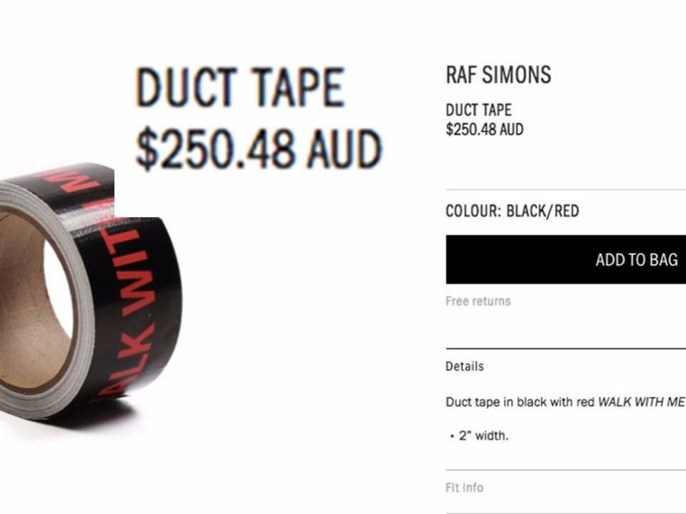 $250 for duct tape
