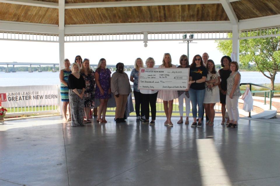 Nonprofits receive donation from Junior League of New Bern