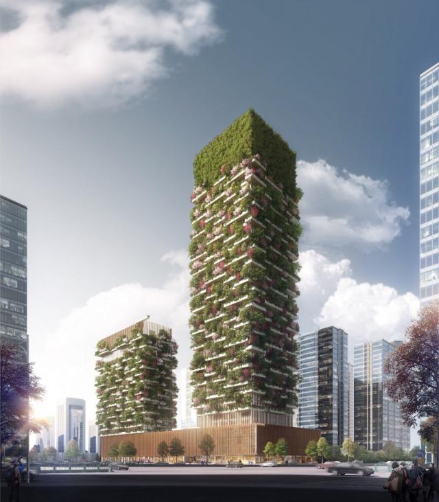 This Incredible Vertical Forest Is Being Built Right Now In China