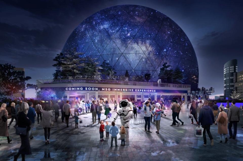 MSG withdrew its plans for a Sphere in Newham a few weeks ago (The Madison Square Garden Company)