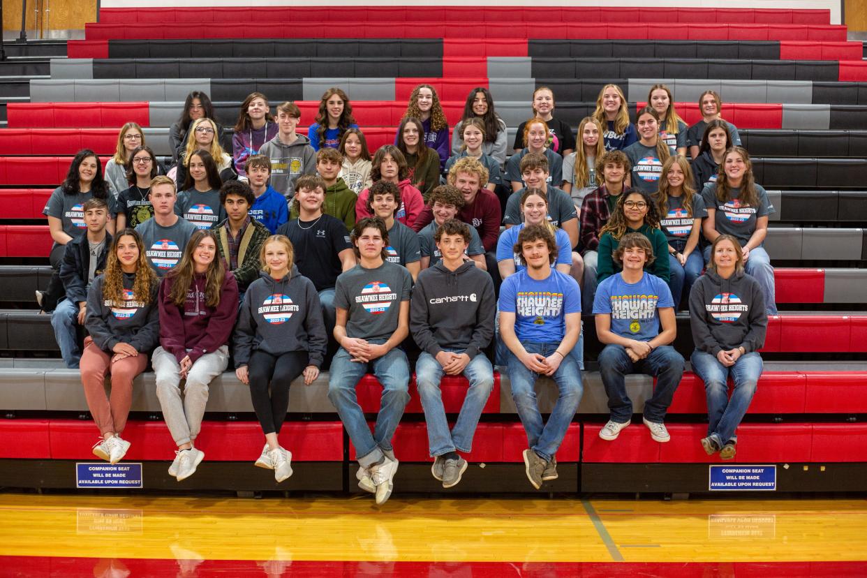 Under adviser Sara Gillespie, Shawnee Heights' chapter of the Future Farmers of America has had great success through its fifth year of existence.