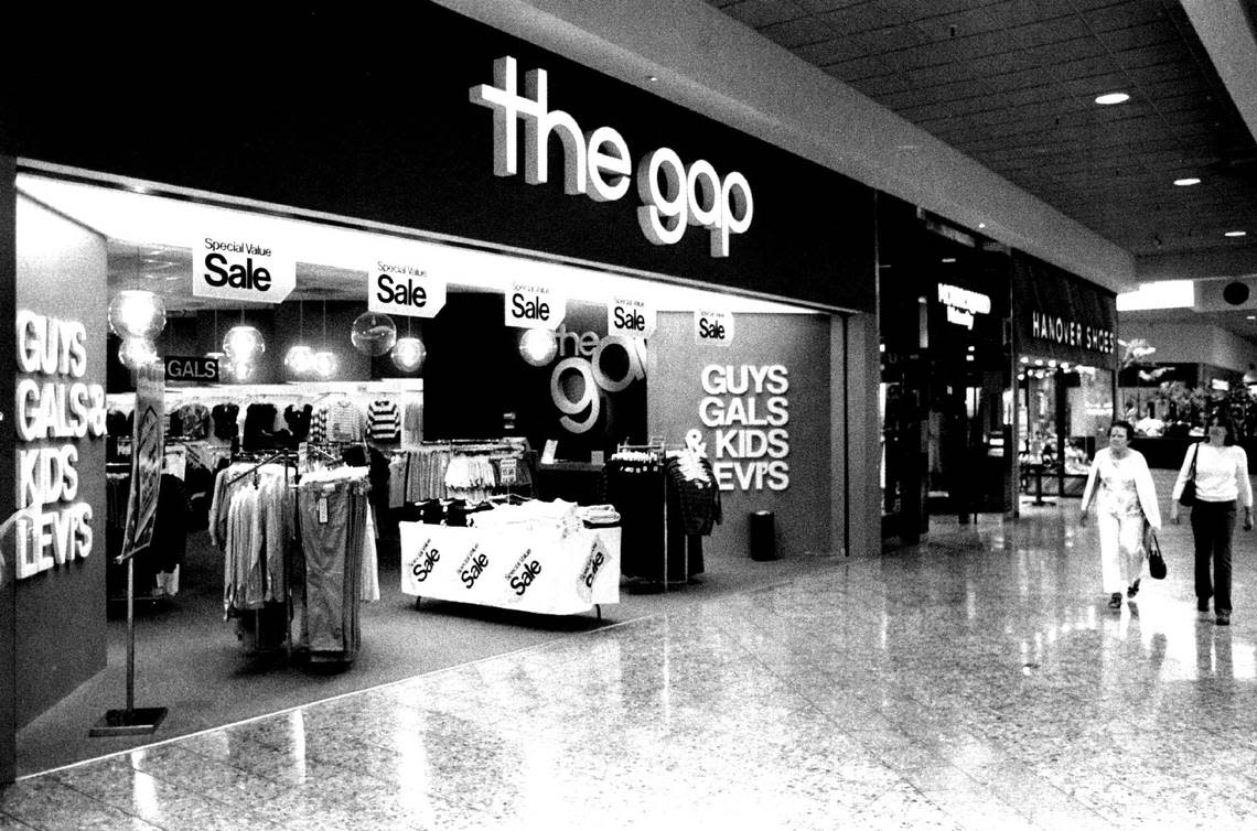 The Gap at the old Cutler Ridge Mall in 1983.