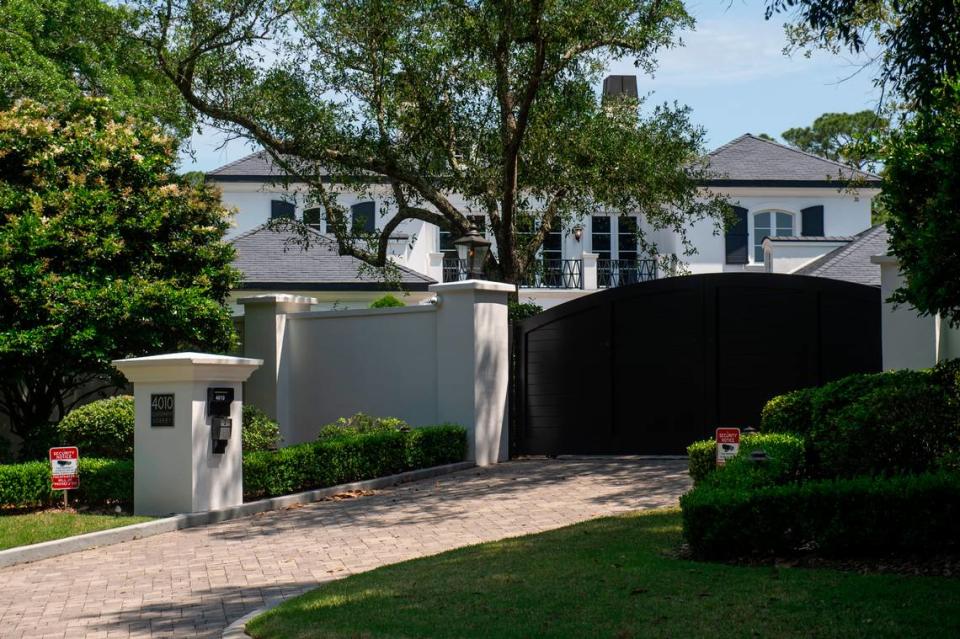 A house on Government Street in Ocean Springs on Friday, May 12, 2023. The house is one of the most expensive in Jackson County, according to tax assessments.