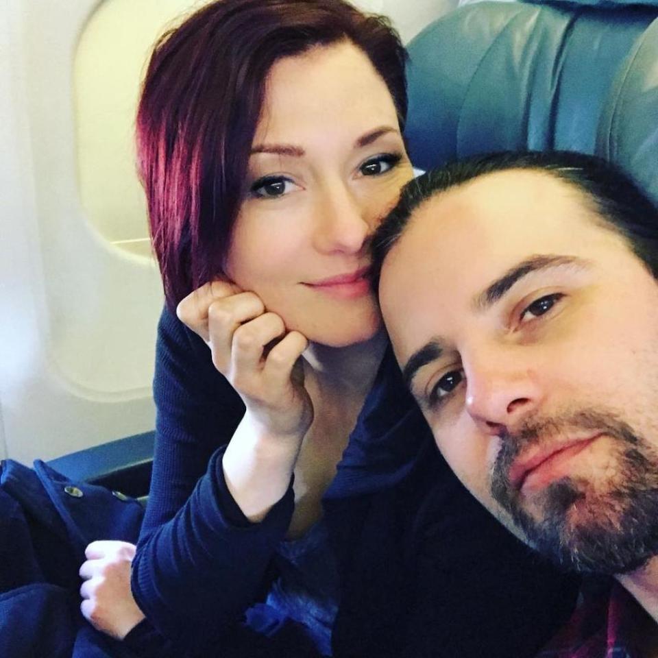 Chyler Leigh (L) and Nathan West | Nathan West/ Instagram