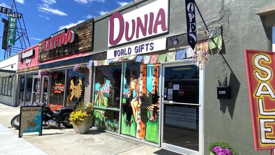 Dunia Marketplace’s storefront at 1718 W. Main St. in Boise will close May 26. Angela Palermo/apalermo@idahostatesman.com