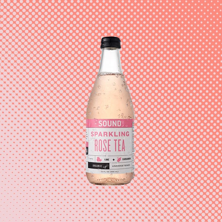 Best Decaf Bottled Tea: SOUND Sparkling Rose Tea