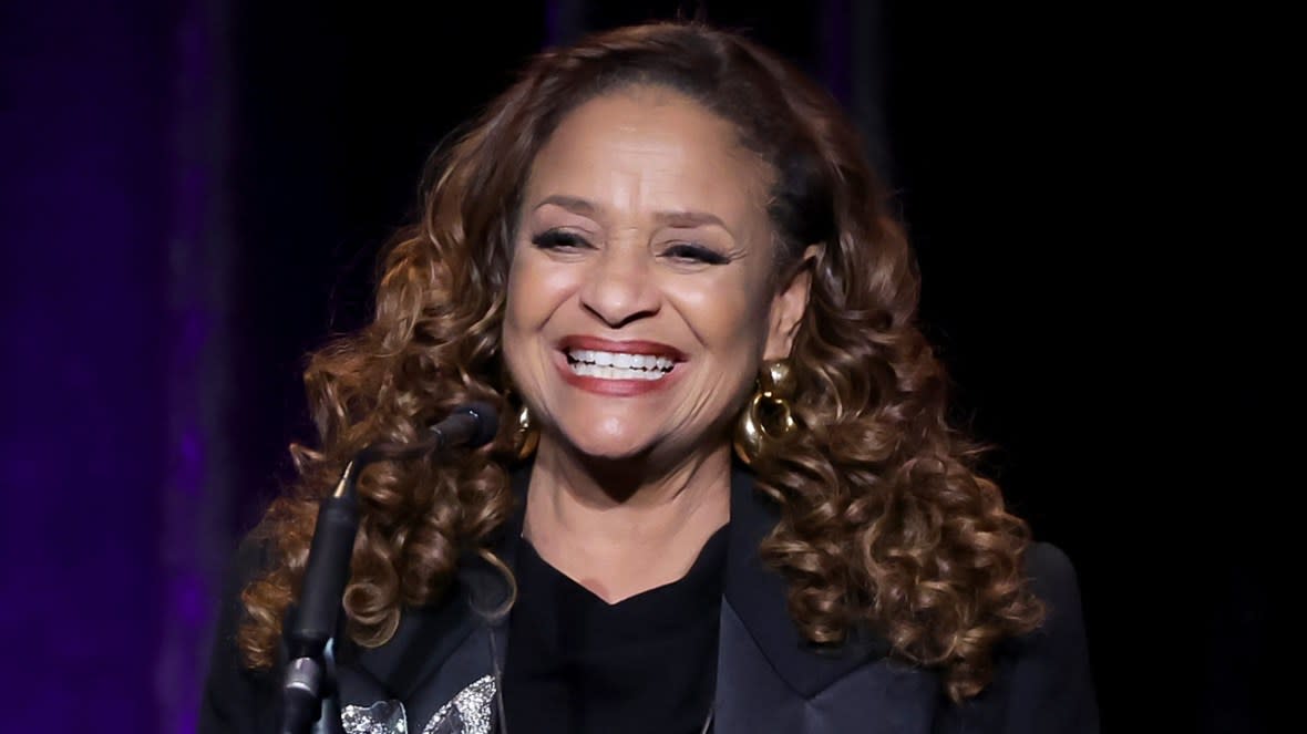 Debbie Allen speaks onstage last month during the 15th annual AAFCA Awards at Beverly Wilshire in Beverly Hills. Allen, who tuned 74 in January, acknowledges that her priorities lately have been maintaining an active lifestyle and following a healthy diet. (Photo: Kevin Winter/Getty Images)