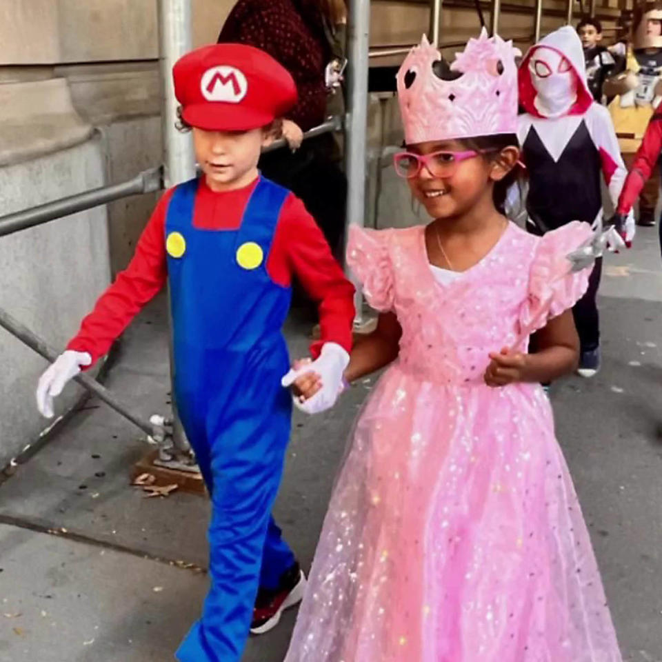 Hoda Kotb's photo of Haley as Princess Peach for Halloween (TODAY)