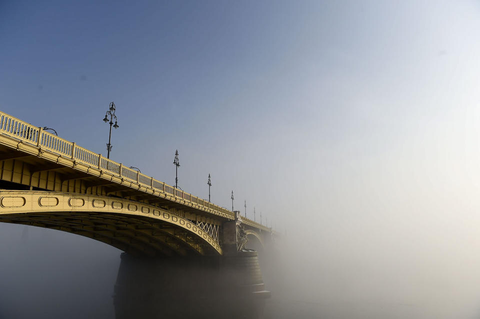 Fog in Budapest