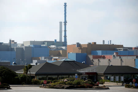 General view of the Areva Nuclear plant for the treatment of nuclear waste in La Hague, France, April 22, 2015. REUTERS/Benoit Tessier/File Photo