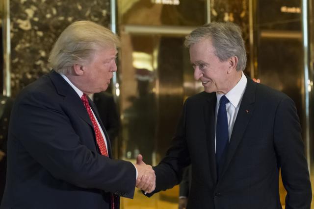 President Trump at the Opening of a Texas Louis Vuitton Workshop